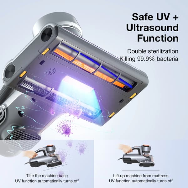 Støvsuger, UV-sterilisering, Smart støvsensor,BX7-600W
