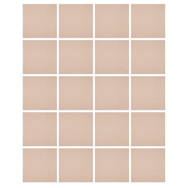 Matto, Itsekiinnittyvä, 20 Kappaletta,Beige-kamel