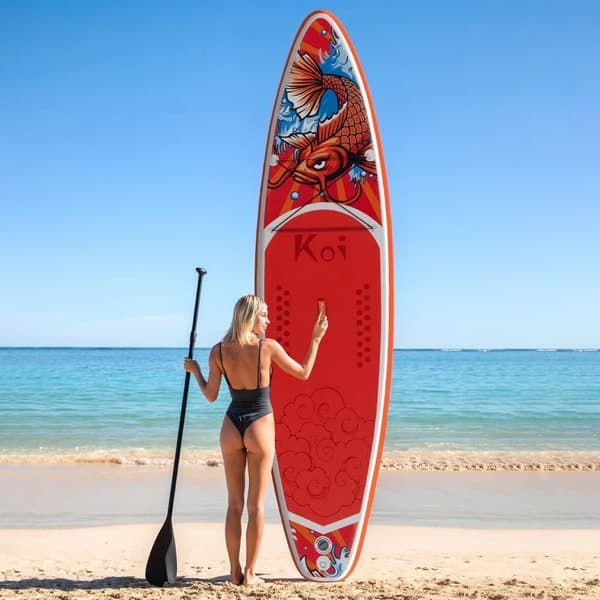 Stand Up Paddle Board, Lätt Design, Högtrycks Stöd,Röd