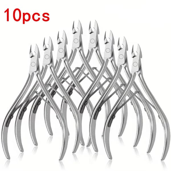 Neglebåndssaks, Rustfrit Stål Materiale, Ergonomisk Design,10pcs