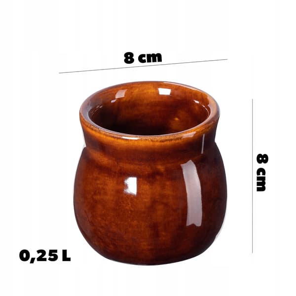 Mugg, Handgjord Stengods, Diskmaskinssäker,Brun