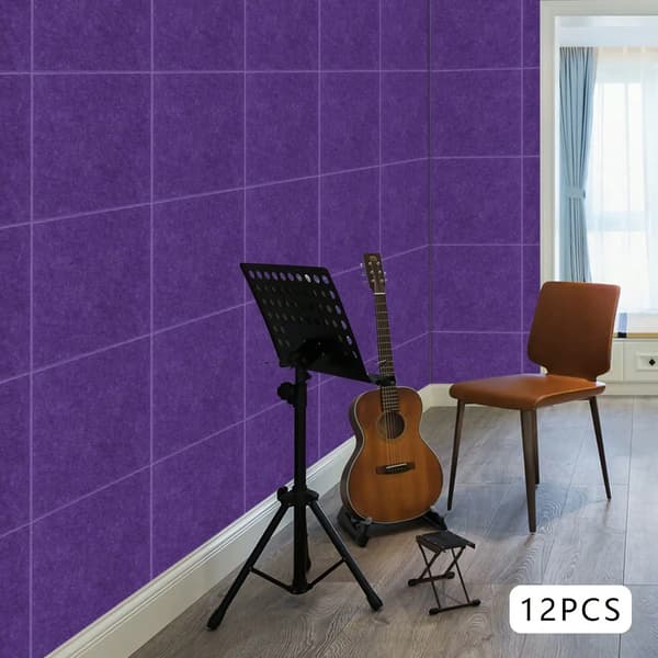 Akustiske paneler, lydabsorption, moderne design,LILLA, 12 stk