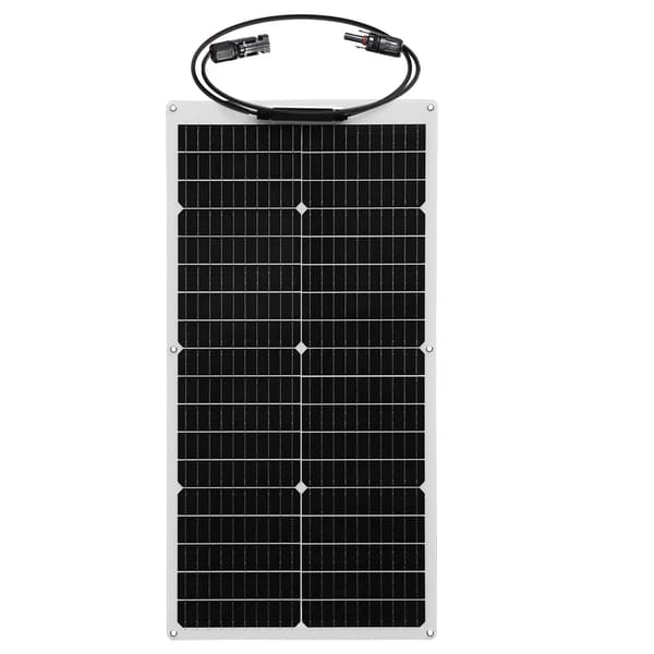 Solpanel, Hög Effektivitet, Slitstarkt Material, PET 50W 74x40cm