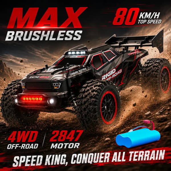 Off-Road RC Bil, Hög Hastighet, All-Terräng Kapacitet,Max 1 Batteri