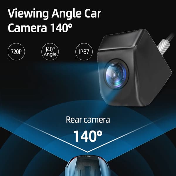Bagudsigtskamera, 720P opløsning, 140° vidvinkel,HS13