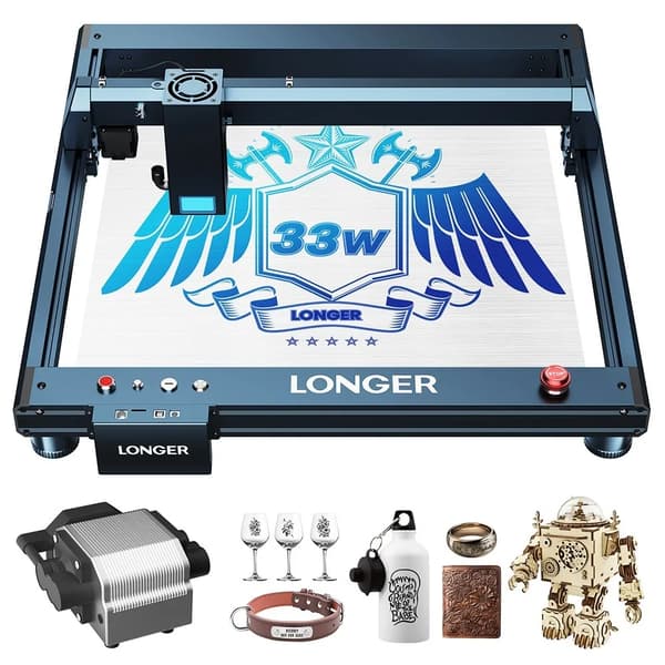 Lasergravyr, Hög Hastighet, Smart Luftassistanssystem,Laser B1 30W