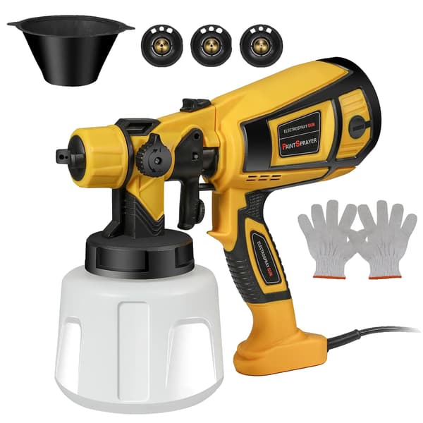 Färgspruta, 850W Motor, 1400ml Kopp,220v