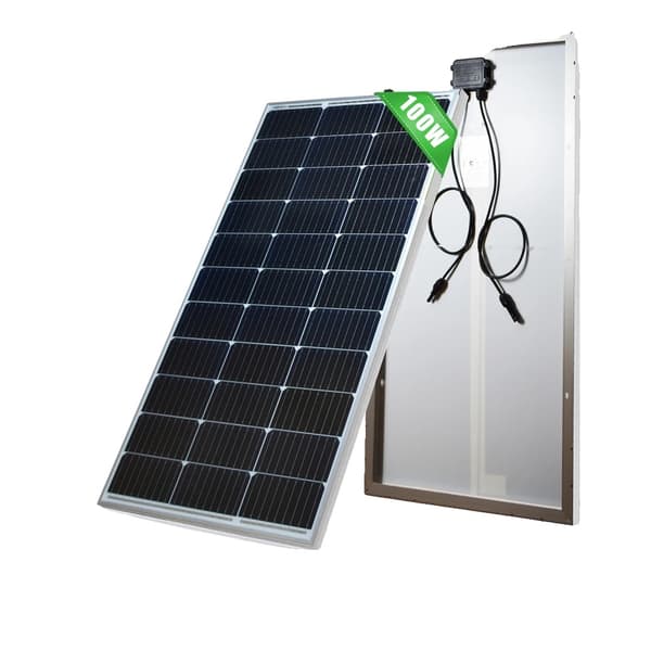 Solpanel, Høj Effektivitet, Holdbart Design,1PCS 100W