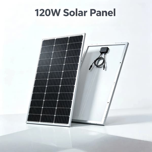 Solpanel, Monokrystallinsk, Høj Effektivitet,1PCS 120W