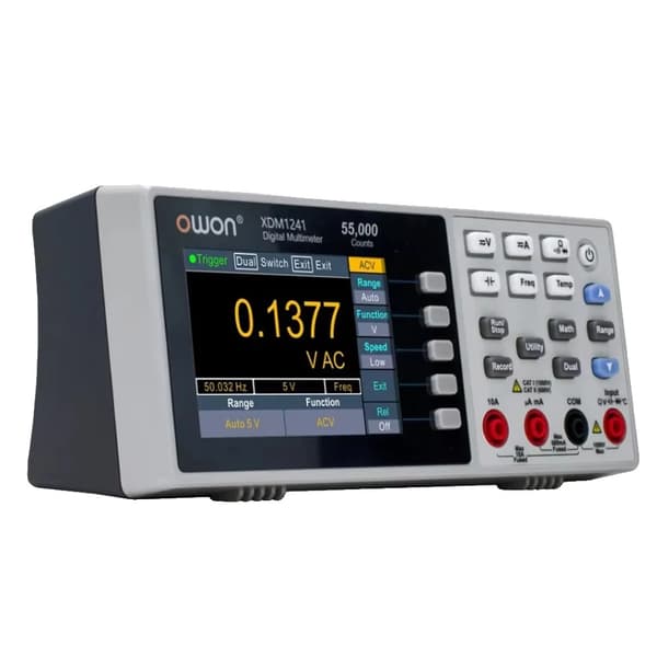 Digital multimeter, äkta RMS-noggrannhet, bärbar design,XDM1241