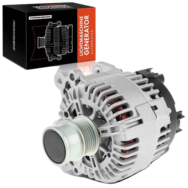 Generator, 12 V Spänning, 140 A Laddström, 49,2 mm Remskivans Diameter, 6 Spår, Direkt Montering