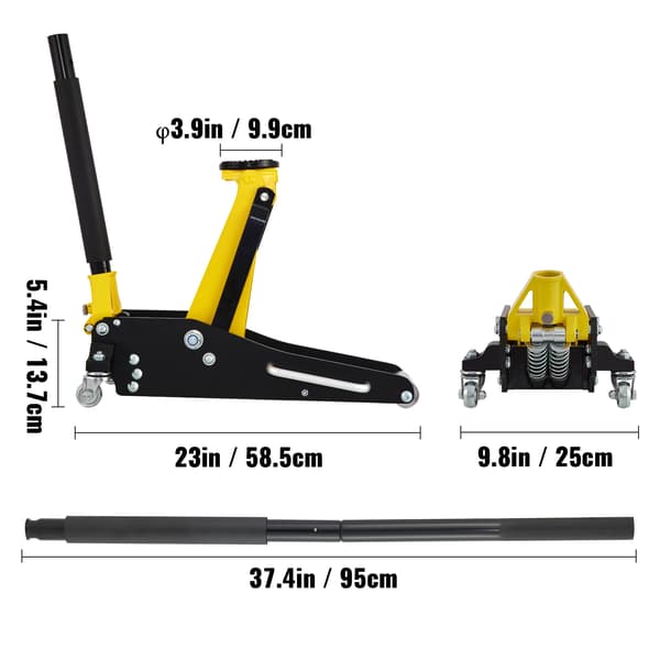 Billyft, 1,5 ton kapacitet, dubbelpump system,1.5 Ton