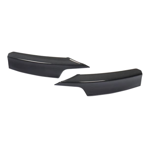 Front Splitter, Holdbart ABS Materiale, Forbedret Aerodynamik,Kulstoffiberfarve