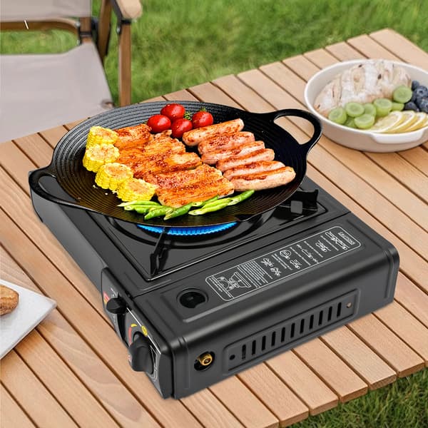 Grill, Bärbar Design, Snabb Tändmekanism,svart