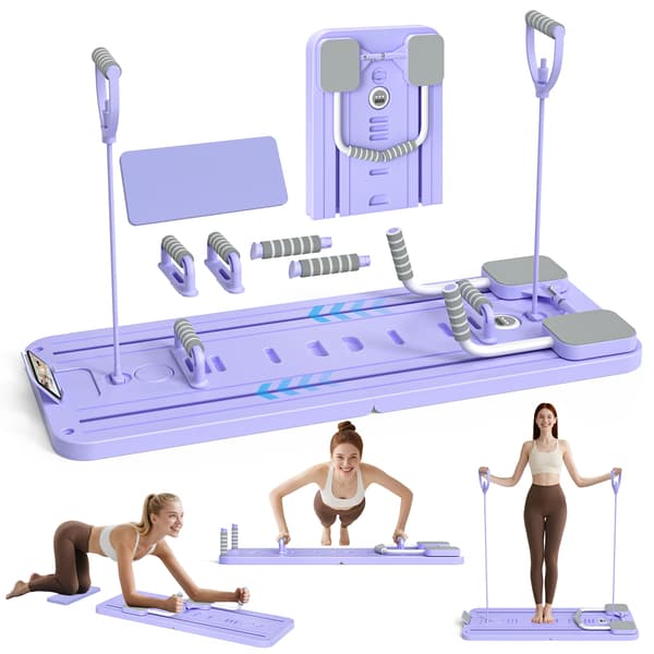 Pilates Board, Modstandsbånd, Helkropstræning,LILLA