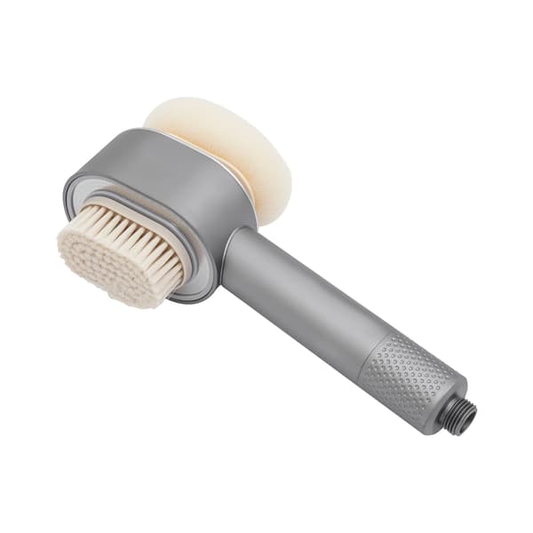 Håndholdt bruserhoved, nem installation, alsidig brug,Sølv