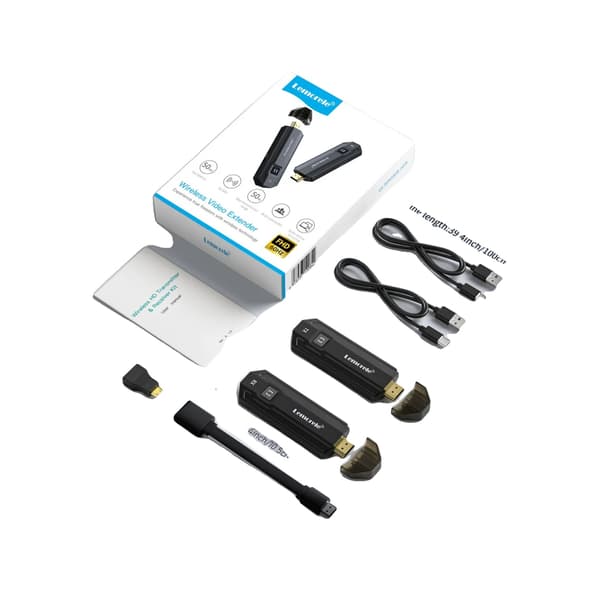 Trådløs HDMI-sender, 1080P opløsning, lang rækkevidde forbindelse,1 sæt