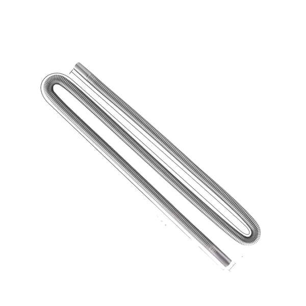Avgasslang, rostfritt stål, flexibel design,78.7in