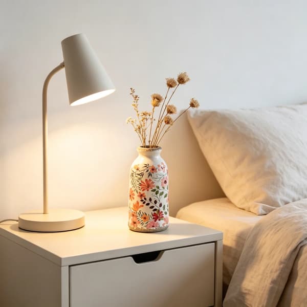 Keramisk Vase, Rustik Landhusindretning, Ideel til Blomsterarrangementer,type1-1pc