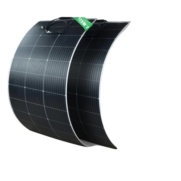 Solmodul, Hög Effektivitet, Ultra Flexibel Design,2PCS   125W