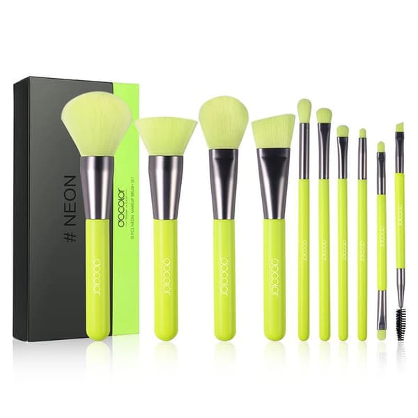 Makeupborstsats, Mångsidigt Utbud, Högkvalitativa Material,N1001(10st)