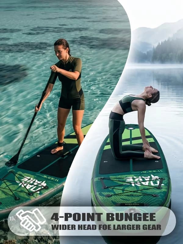 Stand Up Paddle Board, Holdbart Materiale, Komplet Tilbehørssæt,5021531