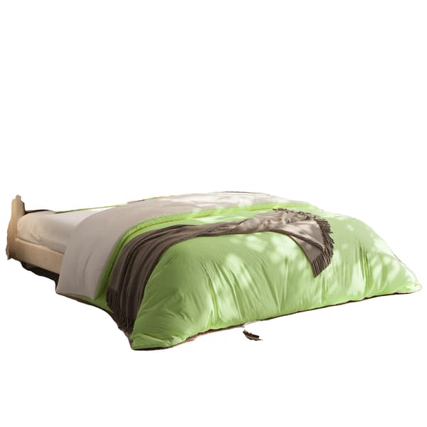 Dynebetræk Sæt, Moderne Design, Behageligt Polyester Materiale,160x200cm, grøn