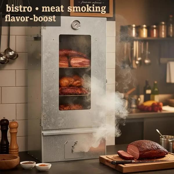 Grill, Kulgrill, Koldrøgningsgenerator,hær grøn