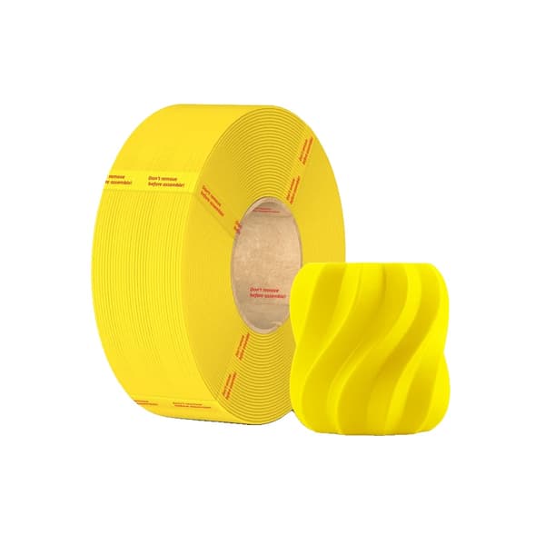 PLA Filament, Miljövänlig, Hög Precision,3KG Gul
