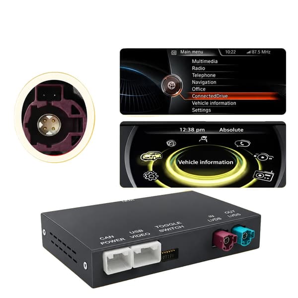 CarPlay Interface Decoder, Trådløs Forbindelse, Kompatibilitet med BMW NBT System,NBT CarPlay