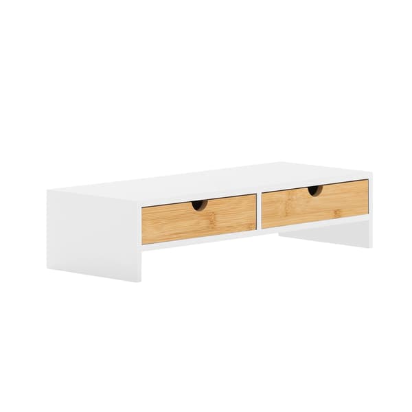 Monitorställ, Platsbesparande Design, Multifunktionell Förvaring,MULTI