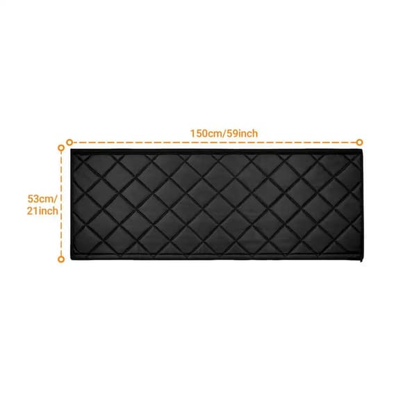 Bærbar AC Slange Isolationsærme, Justerbart Design, Holdbar Konstruktion,sort