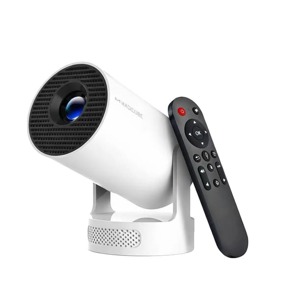 Projektor, 8K understøttelse, Dual Wi-Fi-forbindelse,ProNewWhite-Stemme RC