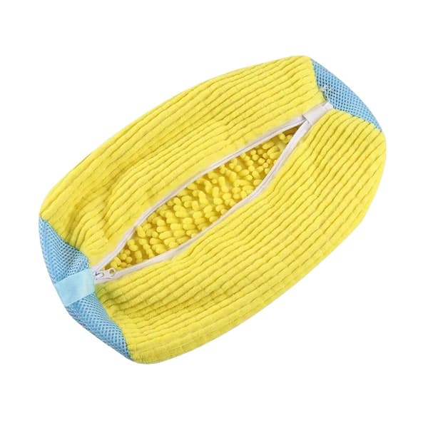 Sko Vaskepose, Støjdæmpning, Holdbart Design,2PCS Gul