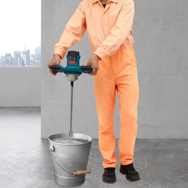 Elektrisk Mixer, 2100W Effekt, 6-Hastigheds Justering,EU, Blå