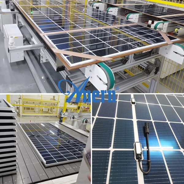 Solpanel, Monokristallin, Vattentät Design,