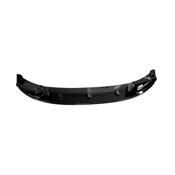 Front Lip Spoiler, ABS Plast, Modulært Design,sort