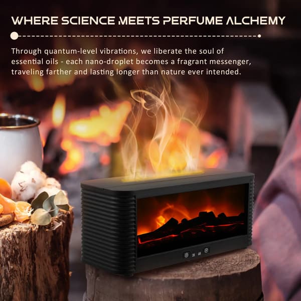 Aromaterapi Diffuser, Ultrasonisk Teknik, 7 Färg Atmosfärslampor,A