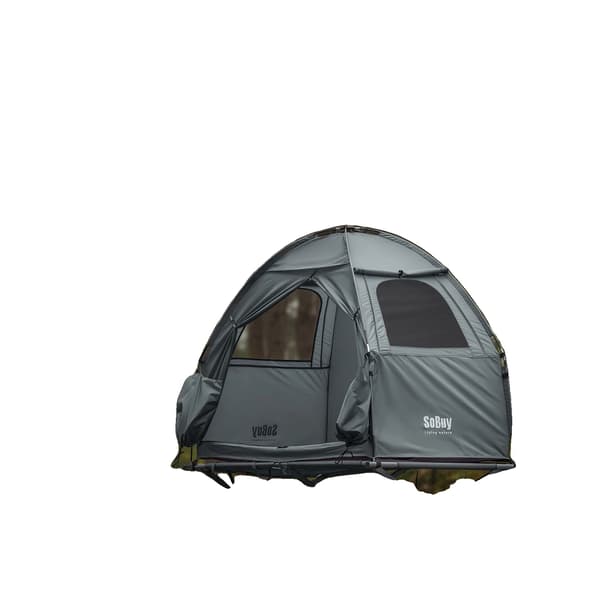 Dome Telt, Kompakt Design, Hurtig Opsætning,GRÅ