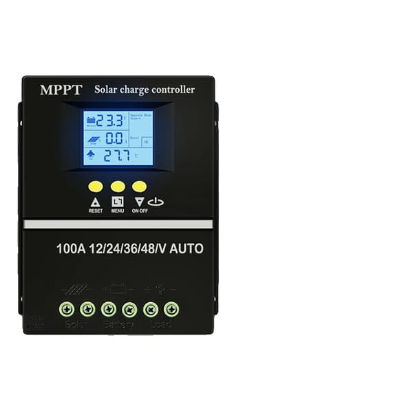 Solcelleladerregulator, 60A Maksimal Strøm, Dobbelt USB-porte,60A