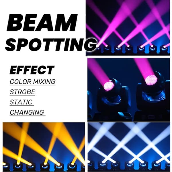 Scene Belysning, DMX512 Kontrol, Multi-Farve Effekter,EU stik