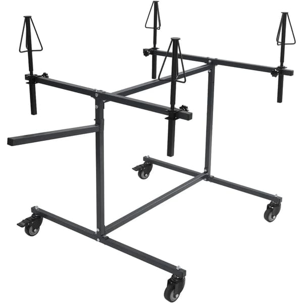 Målarställ, Justerbar Höjd, Rotationsdesign,svart