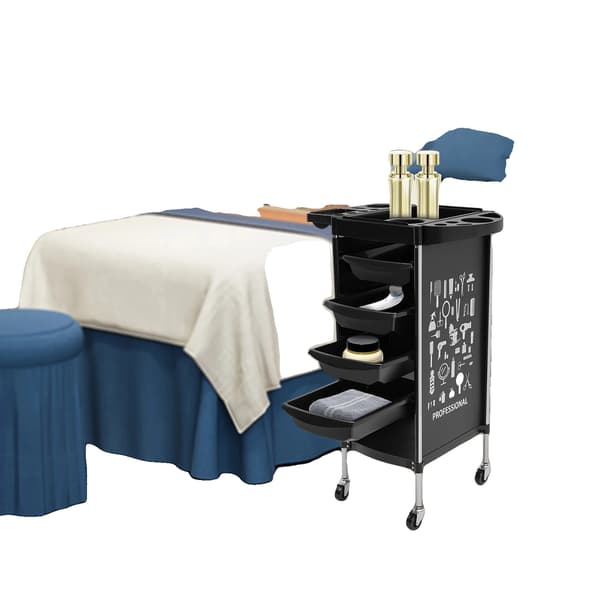 Salonvogn, Rigelig Opbevaring, Moderne Design,sort