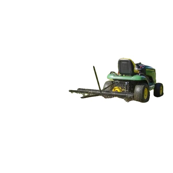 Scarifier, Effektiv Beluftning, Hållbar Stålstruktur,svart