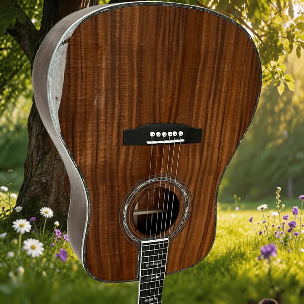 Guitar, KOA Krop, Rosenwood Greb,Brun