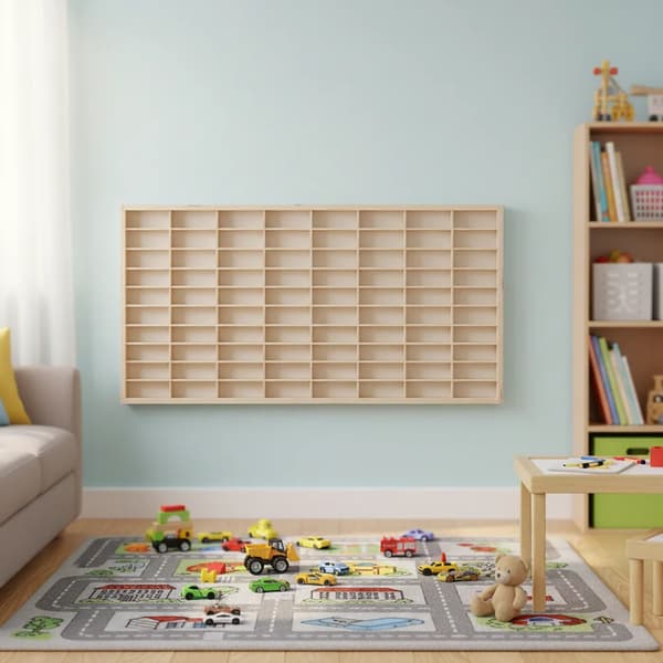 Smykkedisplayhylde, Solid Trækonstruktion, Pladsbesparende Design,TT2320902