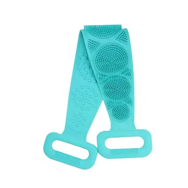 Badborste, Exfolierande Silikon, Ergonomisk Design,grön