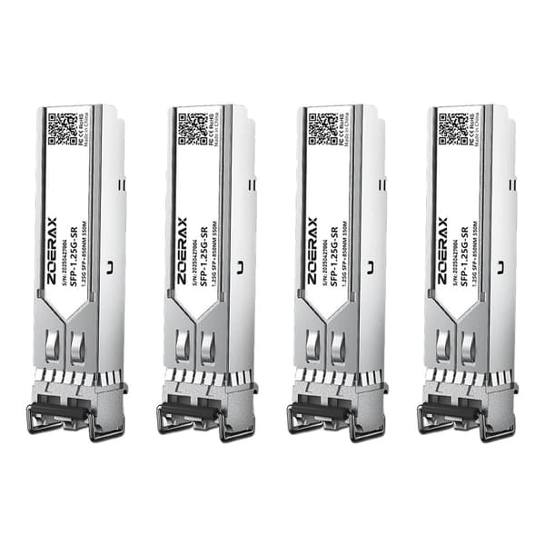 Transceiver modul, multimode fiber, plug-and-play,4PCS 1.25G