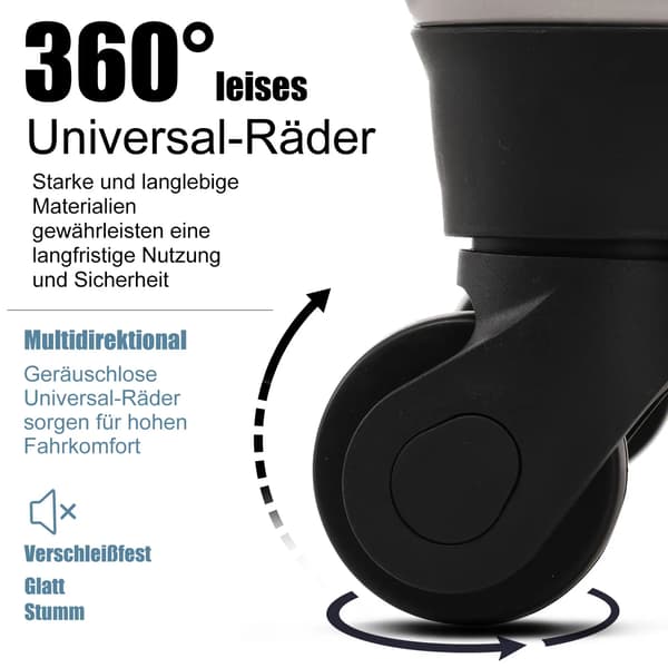 Hård skalväska, hållbart ABS-material, justerbar dragstång,A