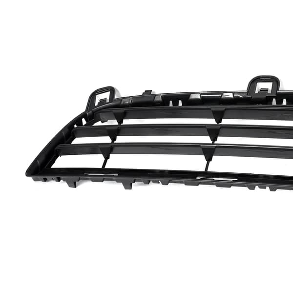 Front Bumper Gitter, OEM Del 51117294475, Holdbart Plastik,Sort